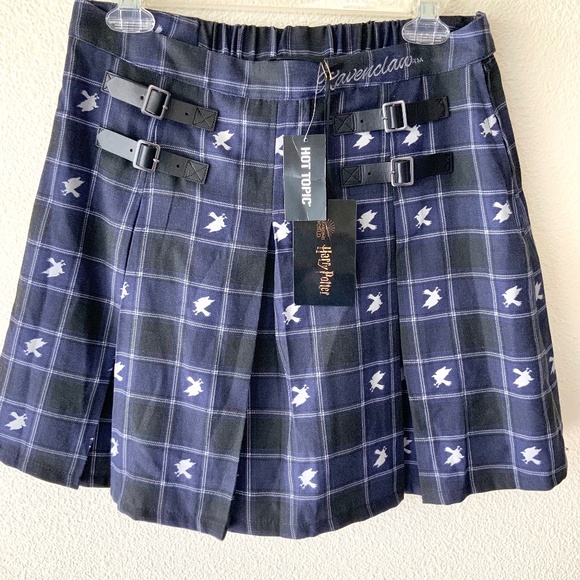 NEW! Hot Topic Harry Potter Ravenclaw Uniform Skirt Size Lg